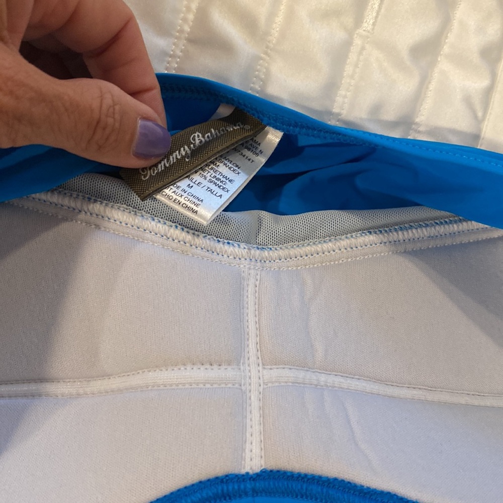 Tommy Bahama Tankini Bathing suit. Blue Size Medium - Picture 4 of 7